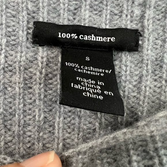 Bell Sleeve 100 % Cashmere Sweater S - Picture 7 of 7